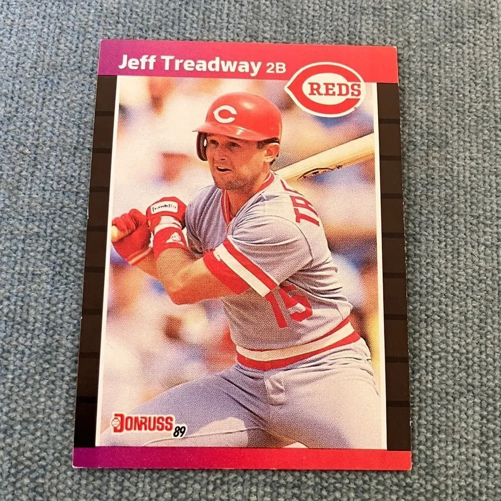 1989 Donruss Cincinnati Reds Baseball Card Trading Card